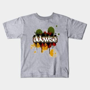 Dubwise-Rasta Splatter Kids T-Shirt